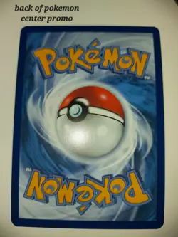 Pokemon TCG Alkazam Pokemon Center Promo Mega Evolution Card + Shiny bonus - Image 2