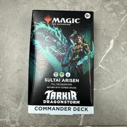 Tarkir: Dragonstorm Commander Deck - Sultai Arisen MTG Brand New Sealed - Image 1