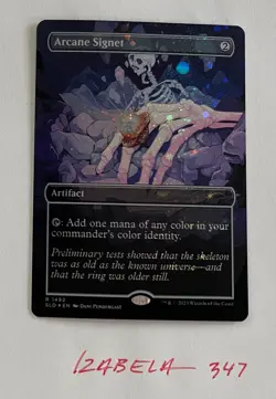 MTG Arcane Signet GALAXY FOIL Secret Lair Drop Series R#1492 NM/M - Image 1