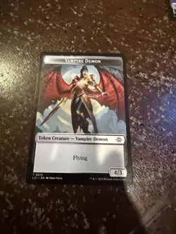 The Lost Caverns of Ixalan #15 Vampire Demon Token - Image 1