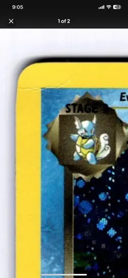 Dark Blastoise 3/82 - 1st Edition Team Rocket Holo Rare WOTC Vintage Pokemon HP - Image 3