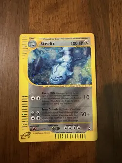 Carte Pokemon AQUAPOLIS - #H23/H32 Steelix - Holo - ENG WOTC Vintage Rare - Image 1