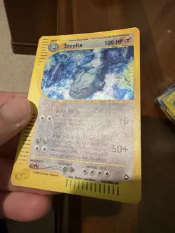 Carte Pokemon AQUAPOLIS - #H23/H32 Steelix - Holo - ENG WOTC Vintage Rare - Image 3