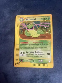 Pokemon Victreebel H30/H32 Aquapolis Rare Holo Unlimited Wizards ENG Vintage - Image 1