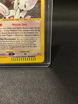 Togetic H27/H32 Pokemon Card Aquapolis Holo Rare 2002 Vintage ENG E-reader - Image 5