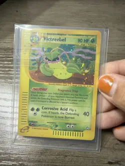 Pokemon Victreebel H30/H32 Aquapolis Rare Holo Unlimited Wizards ENG Vintage - Image 1