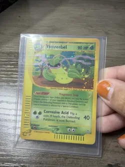 Pokemon Victreebel H30/H32 Aquapolis Rare Holo Unlimited Wizards ENG Vintage - Image 2