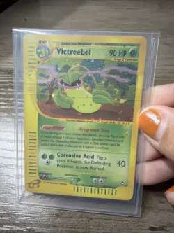 Pokemon Victreebel H30/H32 Aquapolis Rare Holo Unlimited Wizards ENG Vintage - Image 3