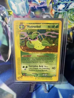 Pokemon Victreebel H30/H32 Aquapolis Holo Rare Wizards ENG Vintage - Image 1