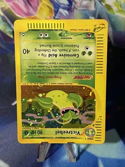 Pokemon Victreebel H30/H32 Aquapolis Holo Rare Wizards ENG Vintage - Image 3