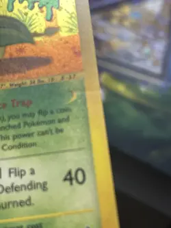Pokemon Victreebel H30/H32 Aquapolis Holo Rare Wizards ENG Vintage - Image 4
