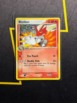 Blaziken 001/017 Pokemon TCG Pop Series 1 Holo Rare - LP - Image 1