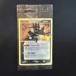 Pokemon TCG Greninja Gold Star SWSH144 Celebration Promo Sealed - Image 1