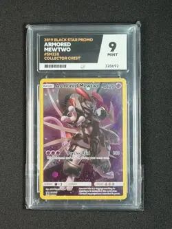 ACE 9 Armored Mewtwo 2019 Pokemon Black Star Promo SM228 - Image 1