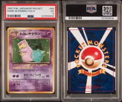 1997 POKEMON JAPANESE ROCKET #80 DARK SLOWBRO-HOLO PSA 5 - Image 3