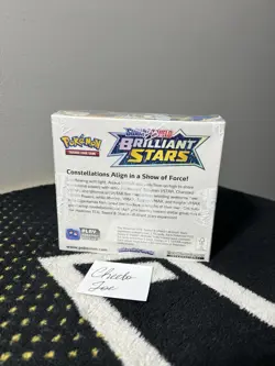 Pokemon Sword & Shield Brilliant Stars Booster Box English Sealed (minor rips) - Image 2