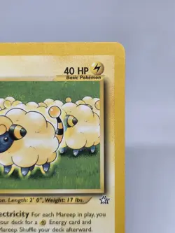 Pokemon TCG Mareep Neo Genesis Set - Unlimited 65/111 WOTC Vintage! 2000! - Image 3