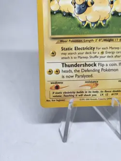 Pokemon TCG Mareep Neo Genesis Set - Unlimited 65/111 WOTC Vintage! 2000! - Image 4