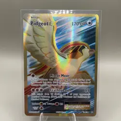 Pokemon TCG Pidgeot-EX Evolutions 104/108 Holo Full Art Ultra Rare - Image 1