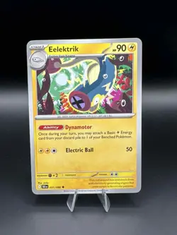 Pokemon TCG | Eelektrik 031/086 Black Bolt Non-Holo Pack Fresh NM+ - Image 1