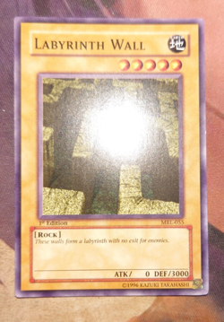 Labyrinth Wall 1st Edition MRL-055 YuGiOh Magic Ruler - Image 1