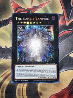 Yugioh The Zombie Vampire MP23-EN024 Prismatic Secret In Hand Fast Ship! - Image 1