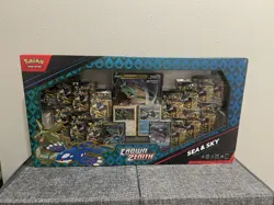 Pokemon TCG Crown Zenith Sea and Sky Premium Collection Box New Factory Sealed - Image 1
