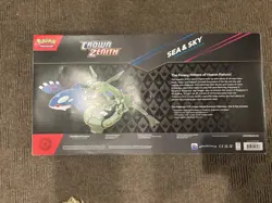 Pokemon TCG Crown Zenith Sea and Sky Box Premium Collection Factory Sealed - Image 2