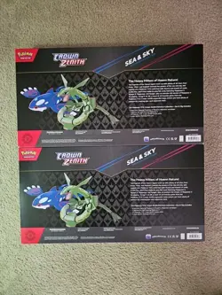 2x Pokemon TCG: Crown Zenith Sea and Sky Premium Collection Box Factory Sealed - Image 2