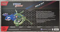 Pokemon Crown Zenith Sea and Sky Premium Collection Box 14 Packs, Factory Sealed - Image 3