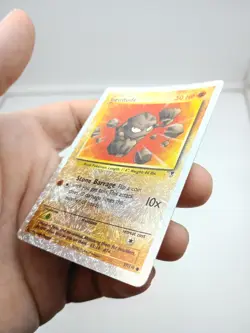 GEODUDE Legendary Collection POKEMON 2002 Reverse Holo Trading Card 77/110 TCG - Image 3