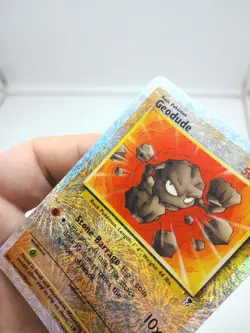 GEODUDE Legendary Collection POKEMON 2002 Reverse Holo Trading Card 77/110 TCG - Image 5