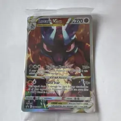 SEALED Pokemon Lucario VSTAR SWSH291 Crown Zenith ETB Holo Black Star Promo NM - Image 1