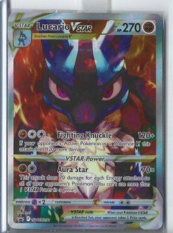 Pokemon Lucario VSTAR SWSH291 Crown Zenith ETB Holo Black Star Promo SEALED #SWS - Image 1