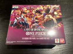 One Piece Card Game OP-11 A Fist of Divine Speed Sealed Booster Box CCG - Image 1