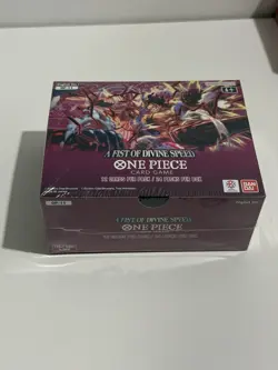 One Piece Card Game OP-11 A Fist of Divine Speed Sealed Booster Box FREE EXPRESS - Image 1