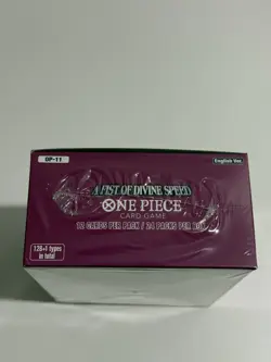 One Piece Card Game OP-11 A Fist of Divine Speed Sealed Booster Box FREE EXPRESS - Image 2