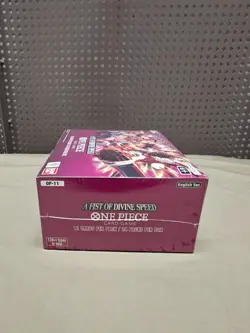 One Piece Card Game OP-11 A Fist of Divine Speed Sealed Booster Box CCG - Image 3