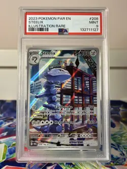 Steelix | PSA 9 | 208/182 | Paradox Rift | Illustration Rare | Pokemon TCG - Image 1