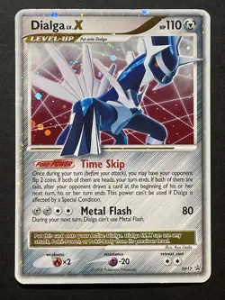 Dialga lv. X DP17 Black Star Promo Holo Pokemon Card 2008 - Image 1
