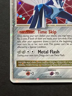 Dialga lv. X DP17 Black Star Promo Holo Pokemon Card 2008 - Image 5