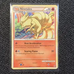Pokemon Ninetales 20/95 Rare 2010 TCG Card Unleashed English - Image 1
