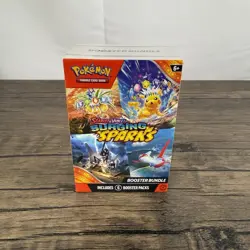 Pokemon TCG Scarlet & Violet Surging Sparks Booster Bundle 6 Packs - New Sealed - Image 1