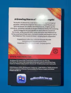 Pokemon TCG Scarlet & Violet SURGING SPARKS Booster Bundle Box Sealed w/ 6 Packs - Image 2