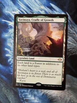 MTG Yavimaya, Cradle of Growth (261/632) Modern Horizons 2 NM - Image 1