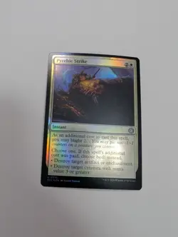 MTG - Pyrrhic Strike (Foil) - Lorwyn Eclipsed NM/M Condition - Image 1