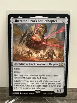 MTG - Brothers' War - Liberator, Urza's Battlethopter 237/287 NM LC1 - Image 1