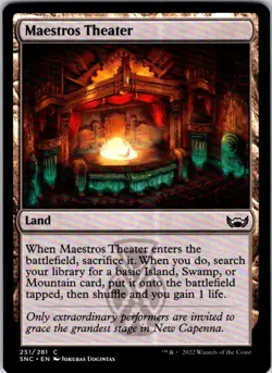 Magic | SNC | Maestros Theater | 251 | Normal | NM - Image 1