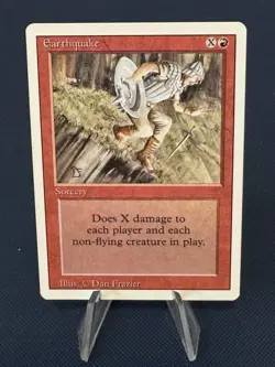 MTG - Magic The Gathering - Earthquake - Revised - NP/NM! - Image 1