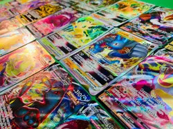 POKEMON OFFICIAL TCG CARD LOT 50 CARDS + 1 ULTRA RARE V VMAX OR VSTAR INCLUDED! - Image 1